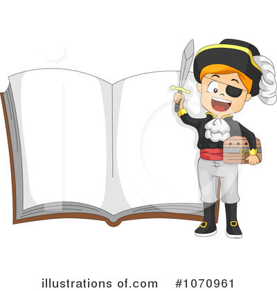 Royalty-Free (RF) Story Book Clipart Illustration by BNP Design Studio - Stock Sample #1070961