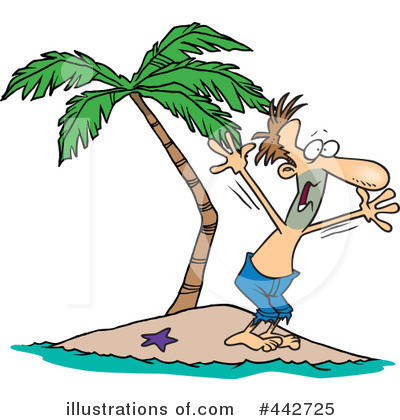 Island Clipart #442725 by toonaday