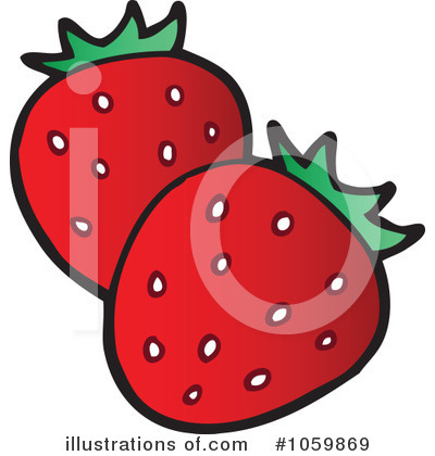 Strawberry Clipart #1059869 by visekart