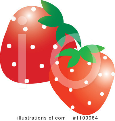 Strawberry Clipart #1100964 by Lal Perera