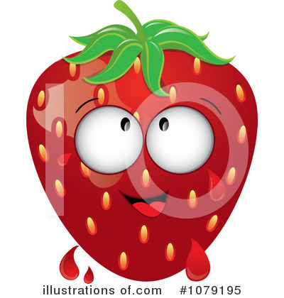 Royalty-Free (RF) Strawberry Clipart Illustration by Pams Clipart - Stock Sample #1079195