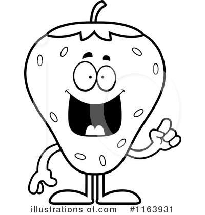 Royalty-Free (RF) Strawberry Clipart Illustration by Cory Thoman - Stock Sample #1163931