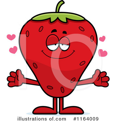 Royalty-Free (RF) Strawberry Clipart Illustration by Cory Thoman - Stock Sample #1164009