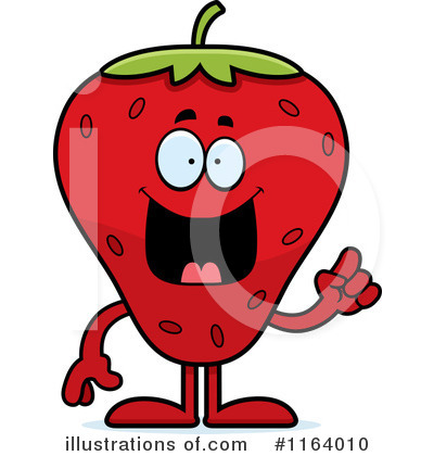 Royalty-Free (RF) Strawberry Clipart Illustration by Cory Thoman - Stock Sample #1164010