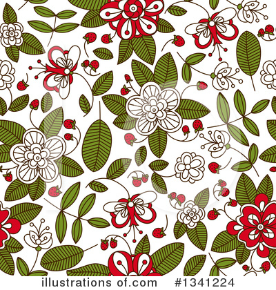 Royalty-Free (RF) Strawberry Clipart Illustration by Vector Tradition SM - Stock Sample #1341224