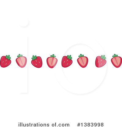 Royalty-Free (RF) Strawberry Clipart Illustration by BNP Design Studio - Stock Sample #1383998