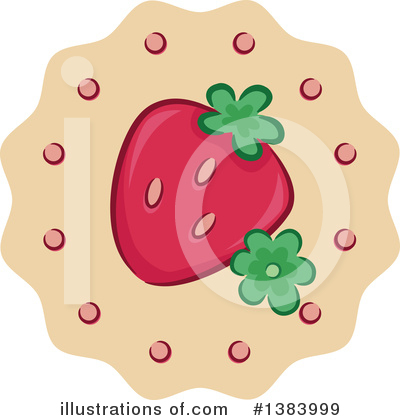 Royalty-Free (RF) Strawberry Clipart Illustration by BNP Design Studio - Stock Sample #1383999