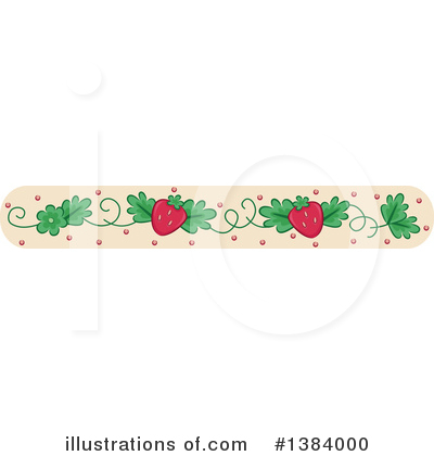 Royalty-Free (RF) Strawberry Clipart Illustration by BNP Design Studio - Stock Sample #1384000