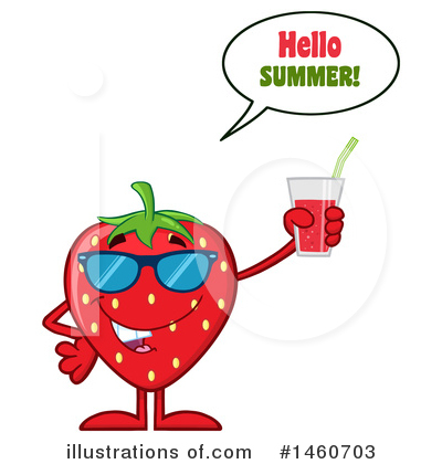 Strawberry Clipart #1460703 by Hit Toon