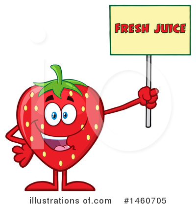 Strawberry Clipart #1460705 by Hit Toon