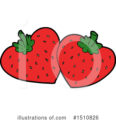 Royalty-Free (RF) Strawberry Clipart Illustration by lineartestpilot - Stock Sample #1510826