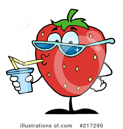 Strawberry Clipart #217290 by Hit Toon