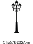 Street Lamp Clipart #1763224 by Vector Tradition SM