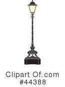 Street Lamp Clipart #44388 by Frisko
