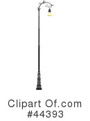 Street Lamp Clipart #44393 by Frisko