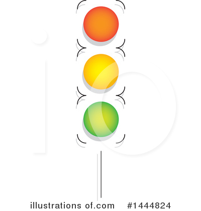 Royalty-Free (RF) Street Light Clipart Illustration by ColorMagic - Stock Sample #1444824