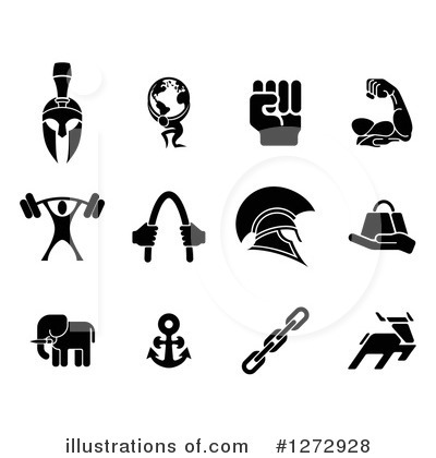 Bicep Clipart #1272928 by AtStockIllustration