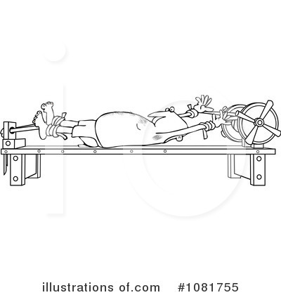Royalty-Free (RF) Stretching Clipart Illustration by djart - Stock Sample #1081755