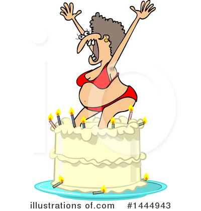 Birthday Cake Clipart #1444943 by djart