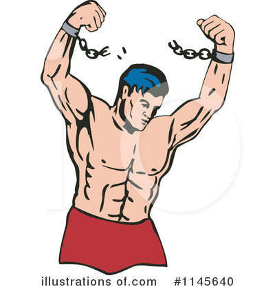 Royalty-Free (RF) Strong Clipart Illustration by patrimonio - Stock Sample #1145640