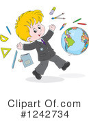 Student Clipart #1242734 by Alex Bannykh