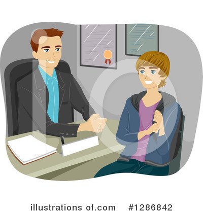 Counselor Clipart #1286842 by BNP Design Studio