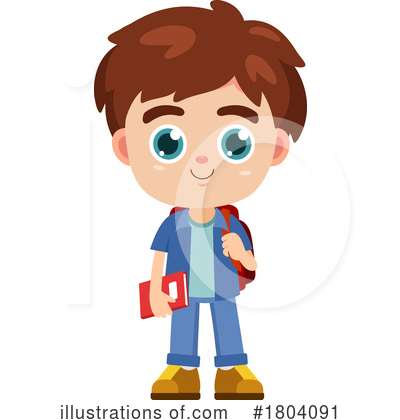 Students Clipart #1804091 by Hit Toon