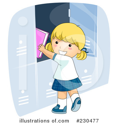 Royalty-Free (RF) Student Clipart Illustration by BNP Design Studio - Stock Sample #230477