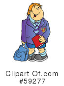 Student Clipart #59277 by Snowy