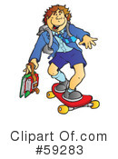 Student Clipart #59283 by Snowy
