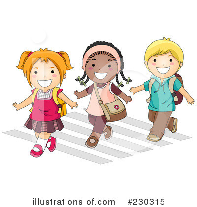 Royalty-Free (RF) Students Clipart Illustration by BNP Design Studio - Stock Sample #230315