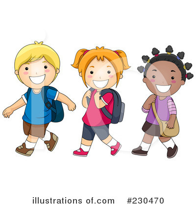 Royalty-Free (RF) Students Clipart Illustration by BNP Design Studio - Stock Sample #230470