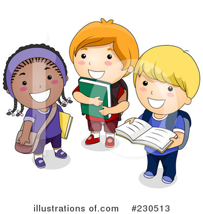 Royalty-Free (RF) Students Clipart Illustration by BNP Design Studio - Stock Sample #230513