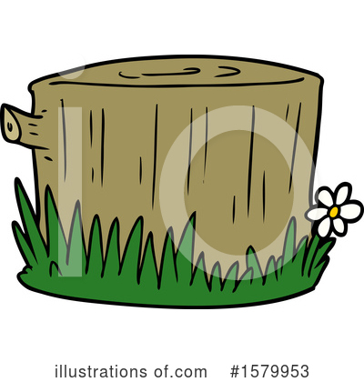Tree Stump Clipart #1579953 by lineartestpilot