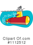 Submarine Clipart #1112512 by toonaday