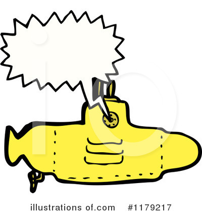 Royalty-Free (RF) Submarine Clipart Illustration by lineartestpilot - Stock Sample #1179217