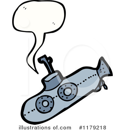 Royalty-Free (RF) Submarine Clipart Illustration by lineartestpilot - Stock Sample #1179218