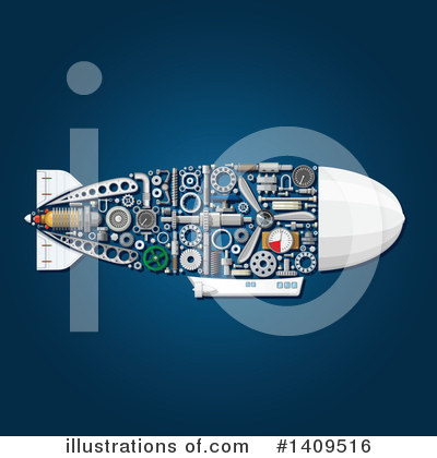 Royalty-Free (RF) Submarine Clipart Illustration by Vector Tradition SM - Stock Sample #1409516