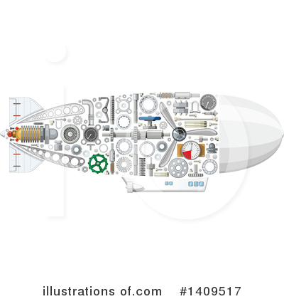Royalty-Free (RF) Submarine Clipart Illustration by Vector Tradition SM - Stock Sample #1409517