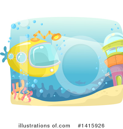 Underwater Clipart #1415926 by BNP Design Studio