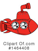 Submarine Clipart #1464408 by AtStockIllustration
