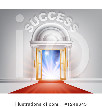 Royalty-Free (RF) Success Clipart Illustration by AtStockIllustration - Stock Sample #1248645