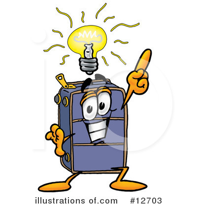 Light Bulb Clipart #12703 by Toons4Biz