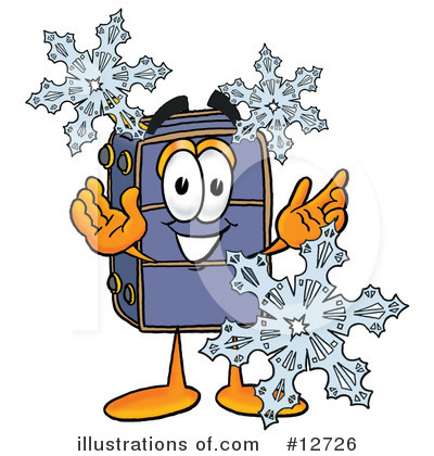 Royalty-Free (RF) Suitcase Character Clipart Illustration by Mascot Junction - Stock Sample #12726