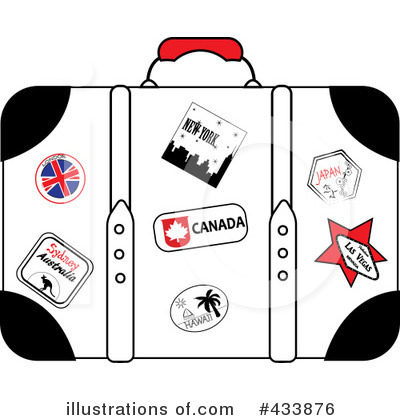 Royalty-Free (RF) Suitcase Clipart Illustration by Pams Clipart - Stock Sample #433876