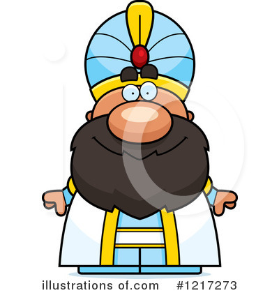 Royalty-Free (RF) Sultan Clipart Illustration by Cory Thoman - Stock Sample #1217273