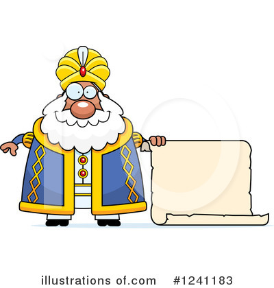 Royalty-Free (RF) Sultan Clipart Illustration by Cory Thoman - Stock Sample #1241183