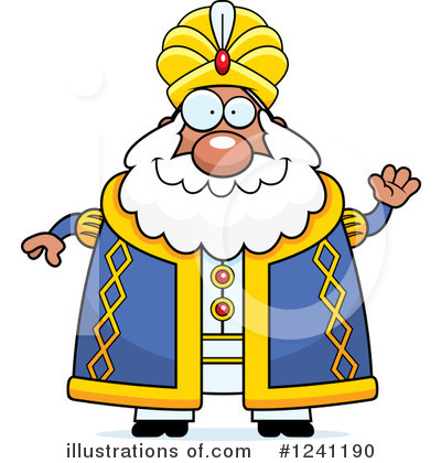 Royalty-Free (RF) Sultan Clipart Illustration by Cory Thoman - Stock Sample #1241190