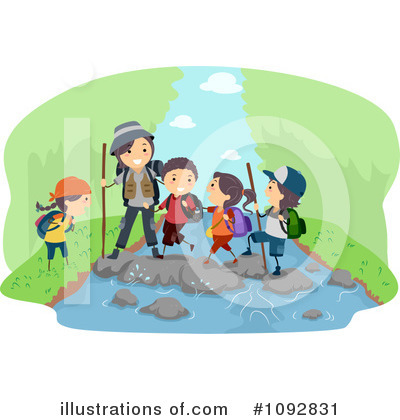 Royalty-Free (RF) Summer Camp Clipart Illustration by BNP Design Studio - Stock Sample #1092831