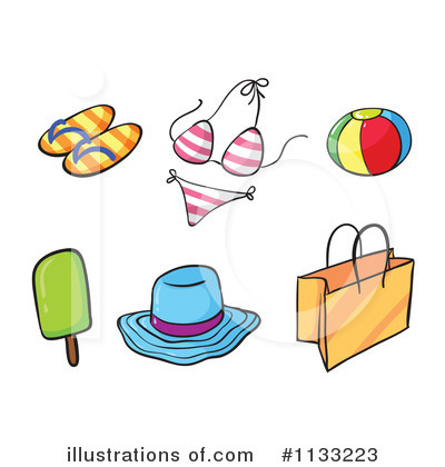 Summer Clipart #1133223 - Illustration by Graphics RF